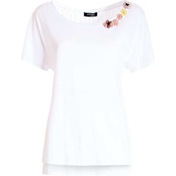 t-shirt Fracomina bianco