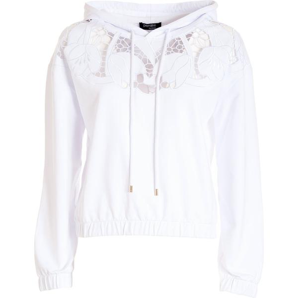 felpe con cappuccio Fracomina bianco