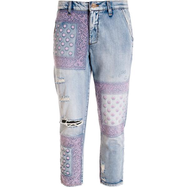 jeans strappati Fracomina grigio