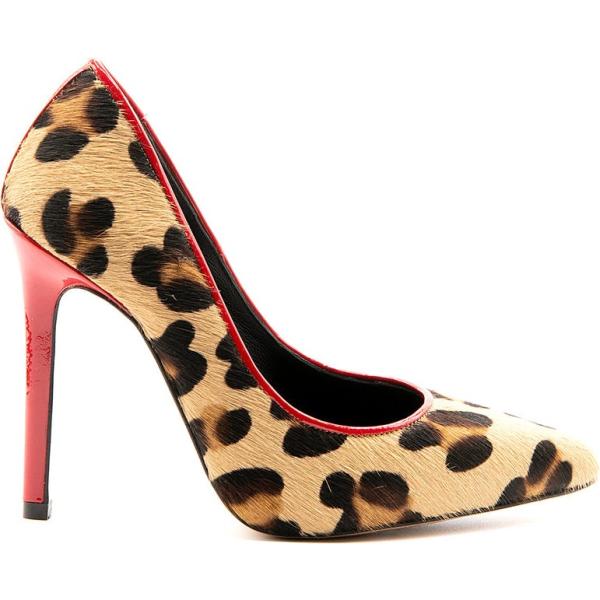décolleté Fracomina rosso animalier