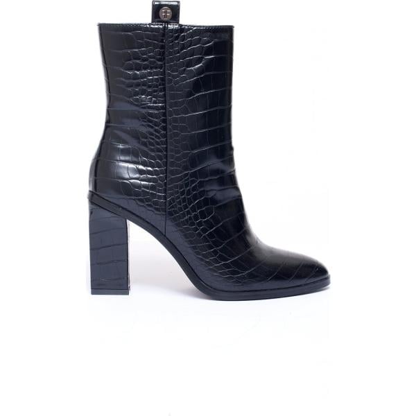 stivaletti Fracomina nero con stampe