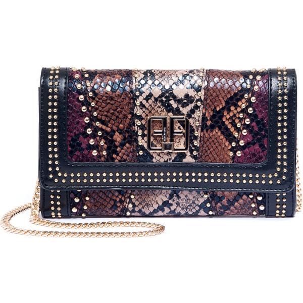 pochette Fracomina grigio con stampe
