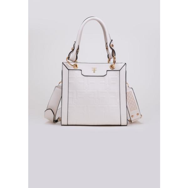 borse tote Fracomina bianco
