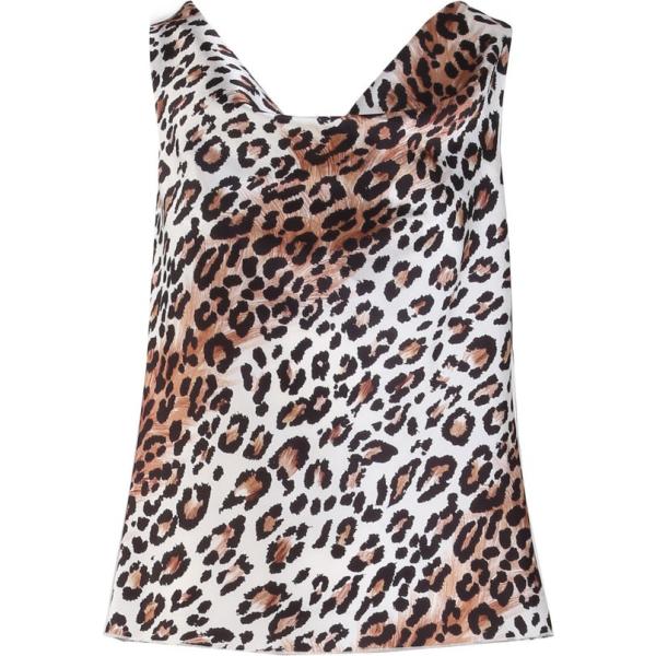 top Fracomina marrone animalier