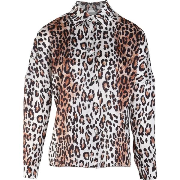 camicie Fracomina marrone animalier