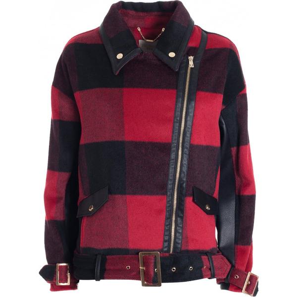 blazer Fracomina blu scozzese