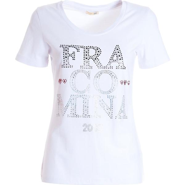 t-shirt Fracomina bianco