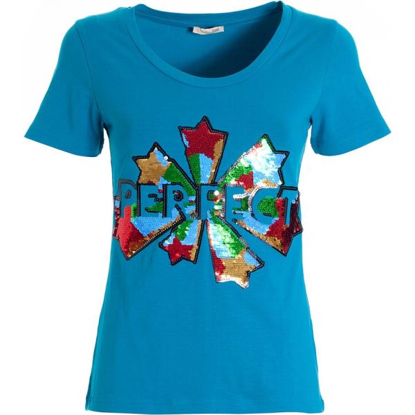 t-shirt Fracomina blu
