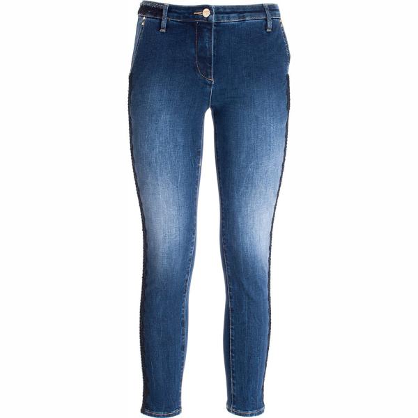 jeans skinny Fracomina blu