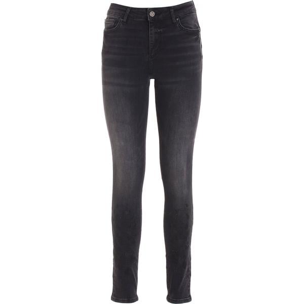 jeans skinny Fracomina nero