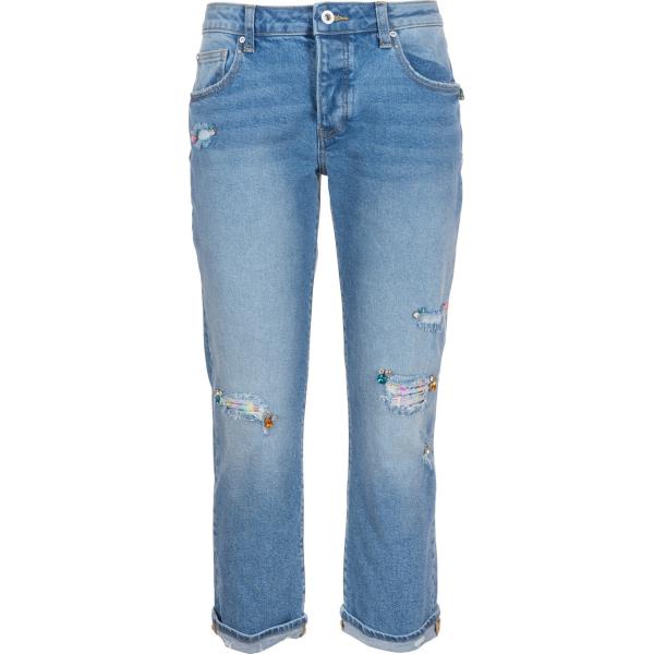 jeans boyfriend Fracomina blu