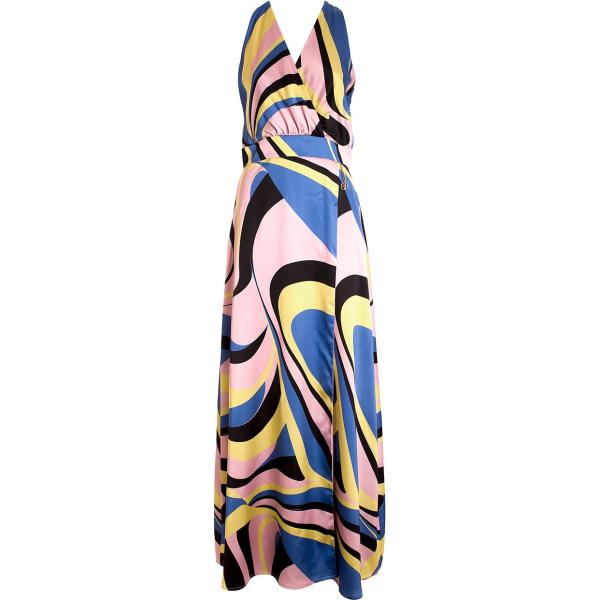 vestiti lunghi Fracomina multicolore geometrica