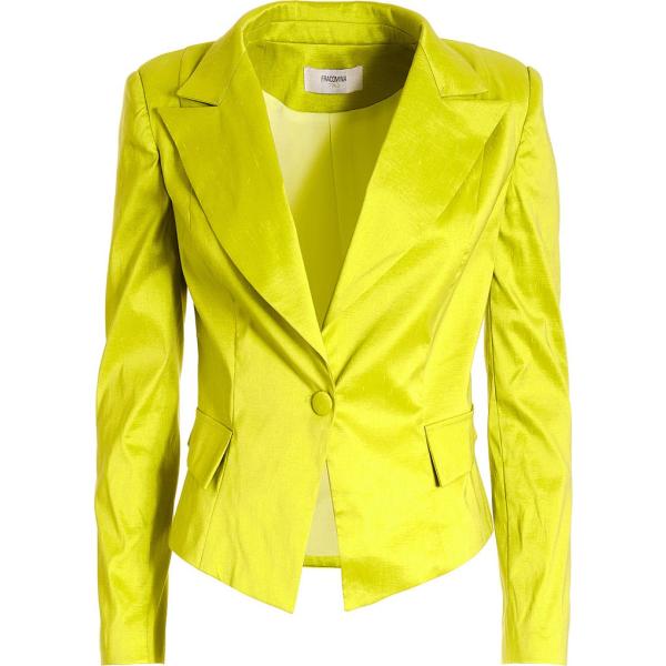 blazer Fracomina giallo