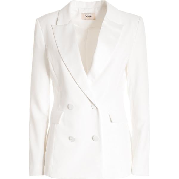 blazer Fracomina bianco