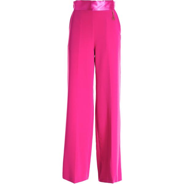 pantaloni a palazzo Fracomina rosa