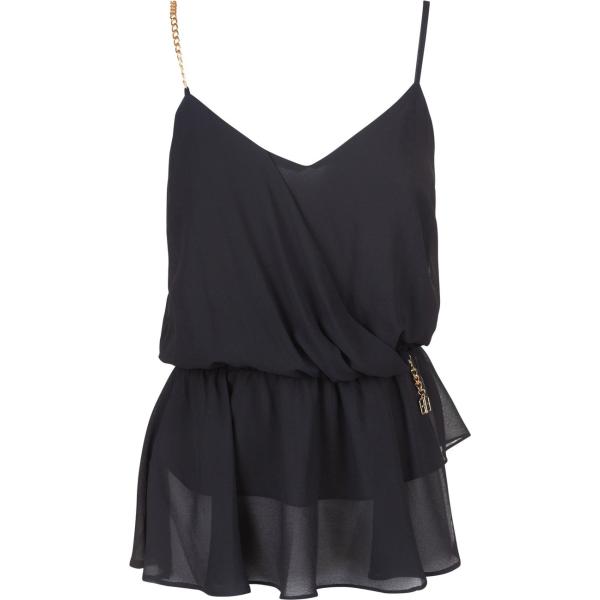 top Fracomina nero