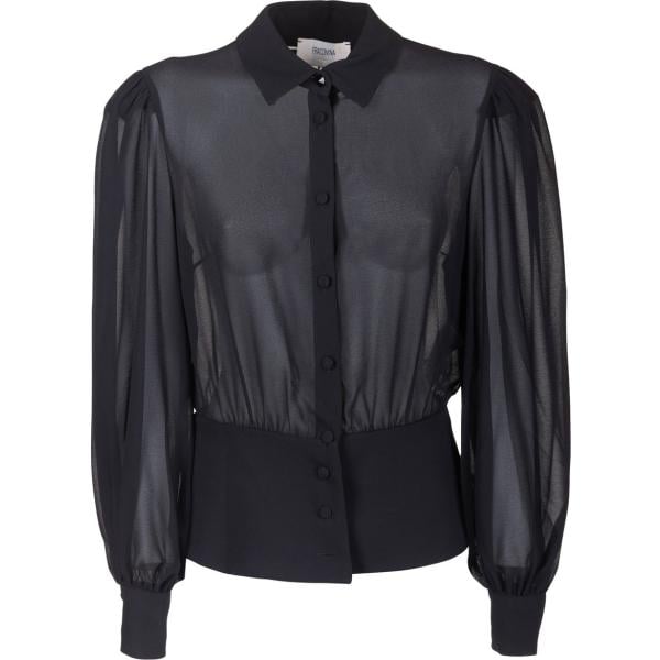 bluse Fracomina nero