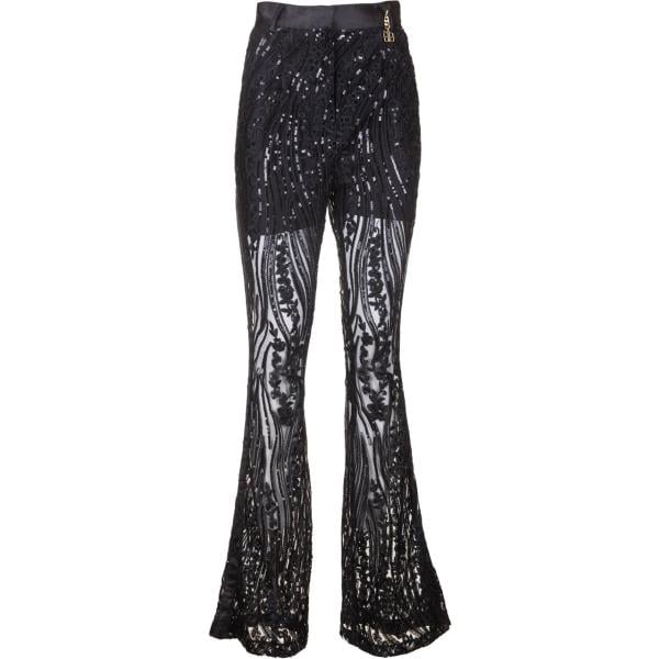 pantaloni a palazzo Fracomina nero