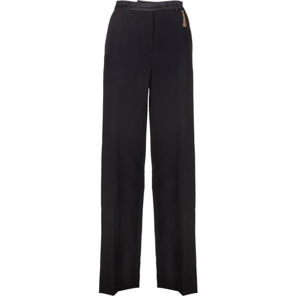 pantaloni a palazzo Fracomina nero