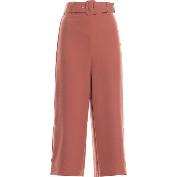 pantaloni Fracomina marrone tinta unita