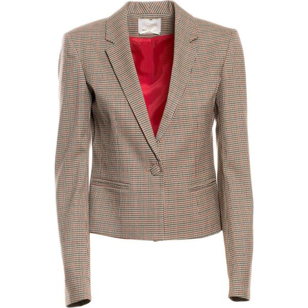 blazer Fracomina marrone pied de poule