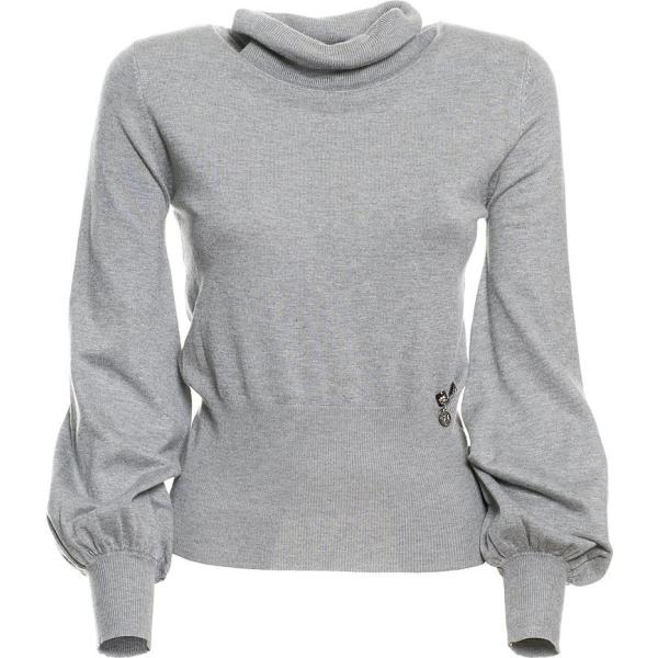 maglieria Fracomina grigio tinta unita