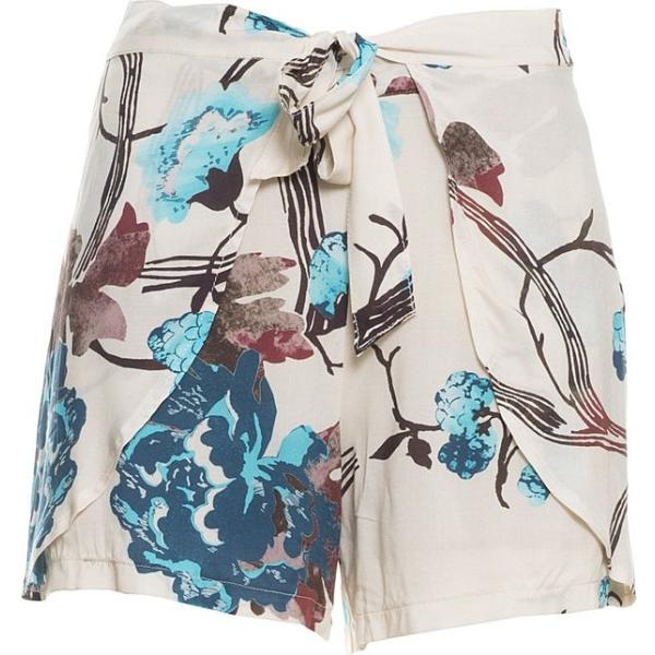 shorts Fracomina viola a fiori
