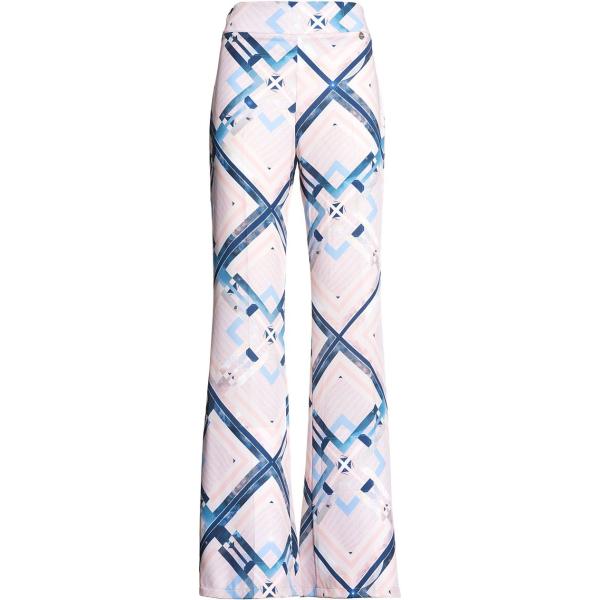 pantaloni Fracomina bianco geometrica
