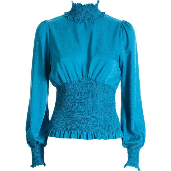 bluse Fracomina blu animalier