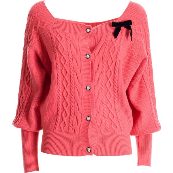 cardigans Fracomina rosa
