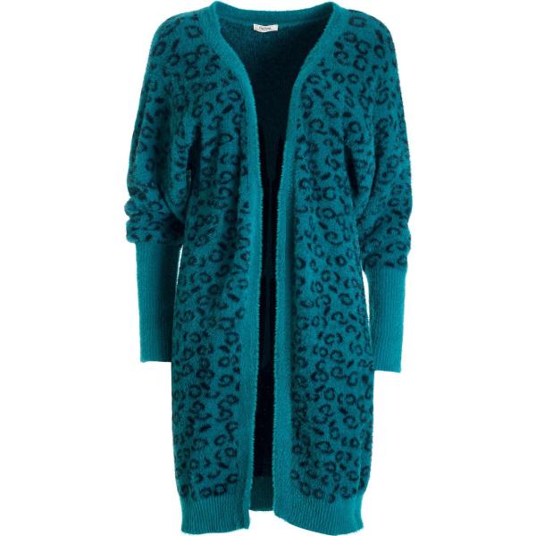 cardigans Fracomina verde animalier
