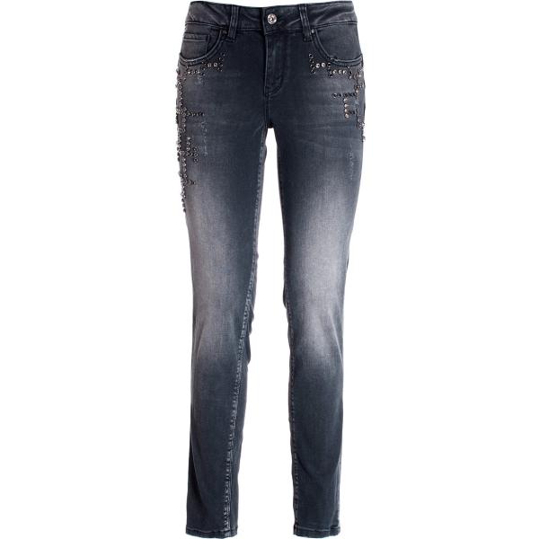 jeans skinny Fracomina nero