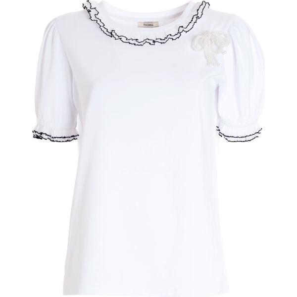 t-shirt Fracomina bianco