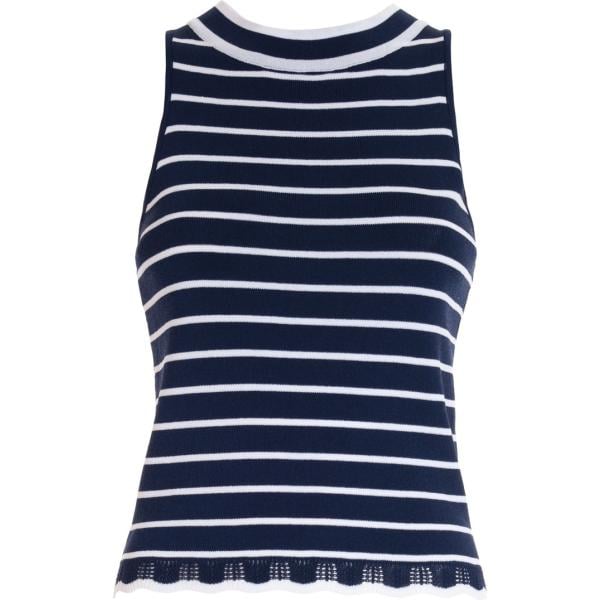top Fracomina blu a righe
