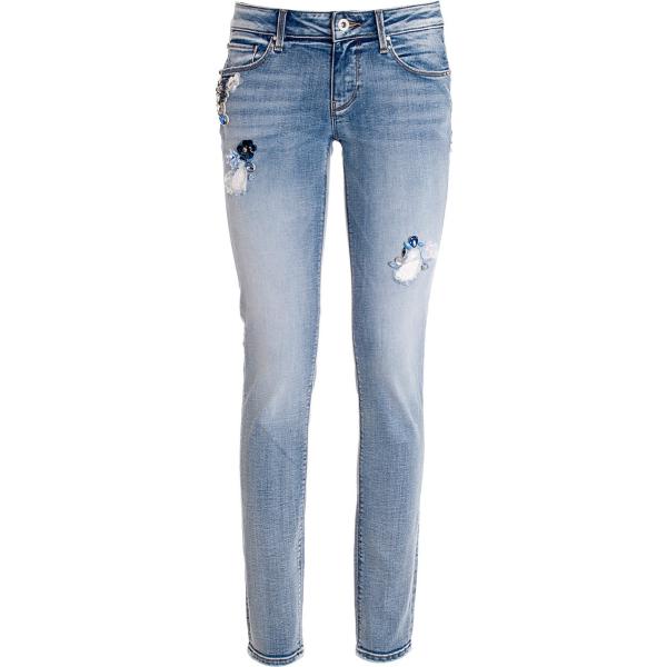 jeans strappati Fracomina blu