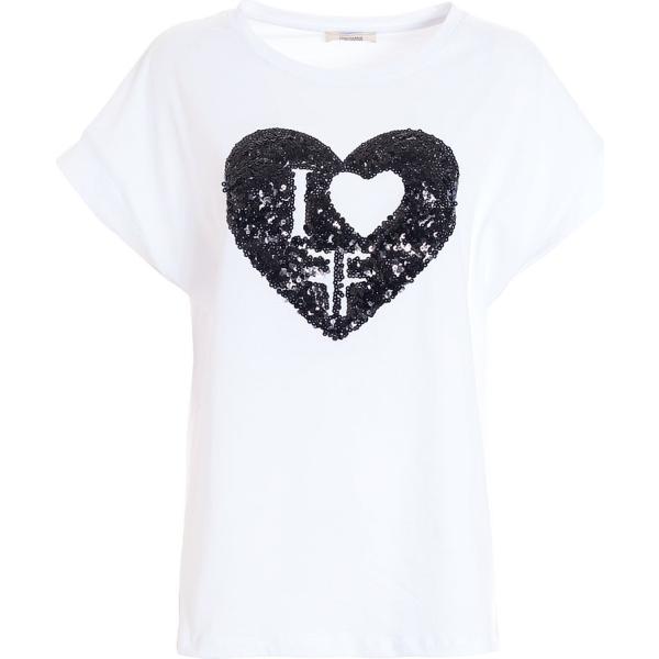 t-shirt Fracomina bianco