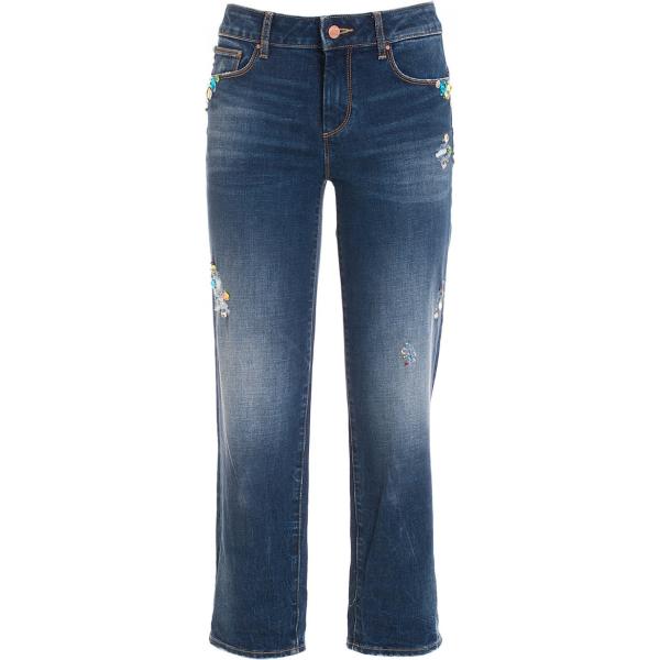 jeans strappati Fracomina blu