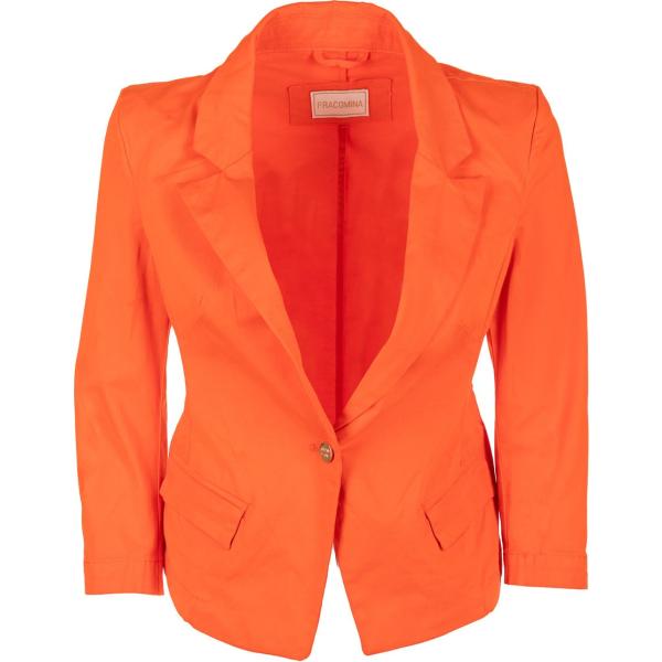 blazer Fracomina arancione
