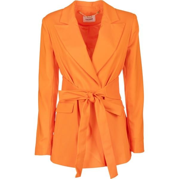 blazer Fracomina arancione
