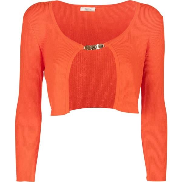 cardigans Fracomina arancione