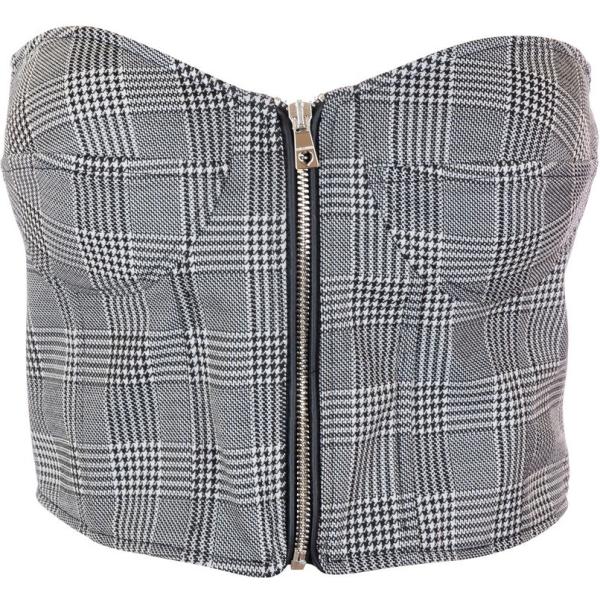 top Fracomina grigio principe di galles
