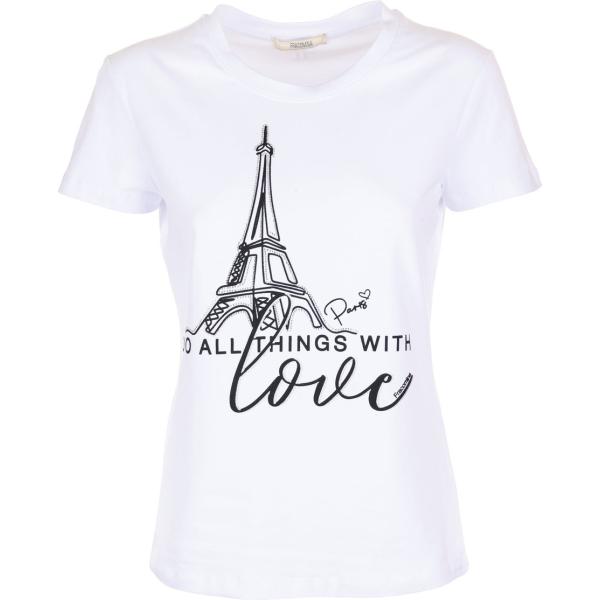t-shirt Fracomina bianco