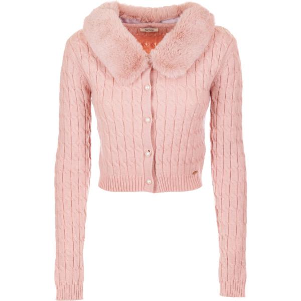 cardigans Fracomina rosa
