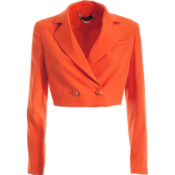 blazer Fracomina arancione