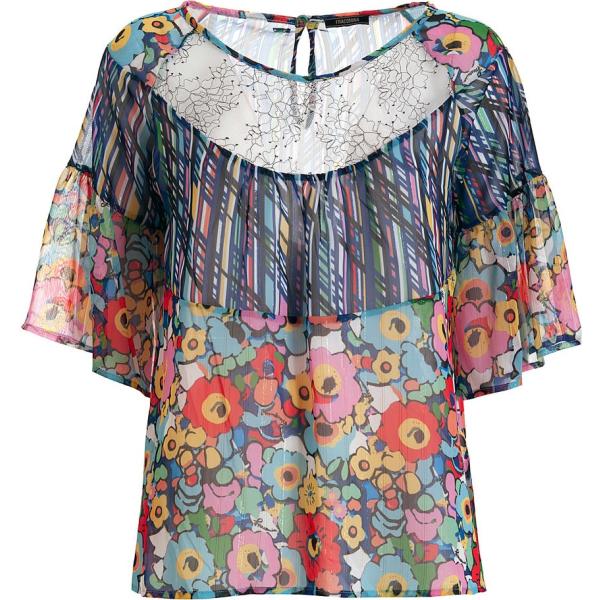 bluse Fracomina grigio