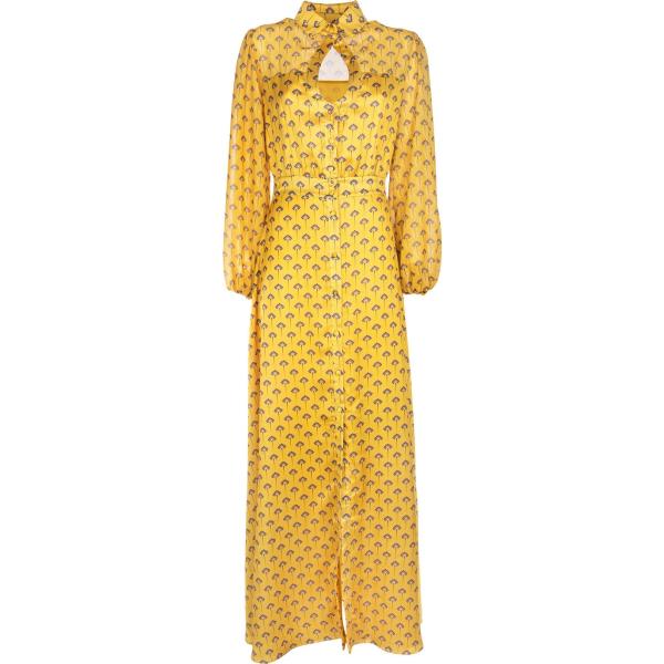 vestiti lunghi Fracomina giallo