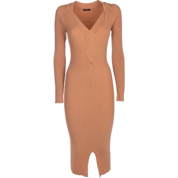 vestiti midi/longuette Fracomina marrone