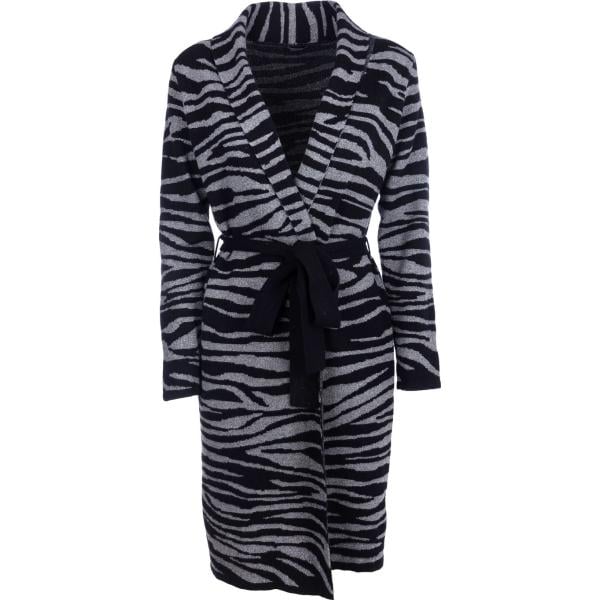 cardigans Fracomina nero animalier