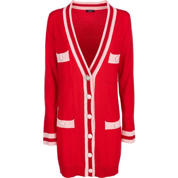 cardigans Fracomina rosso