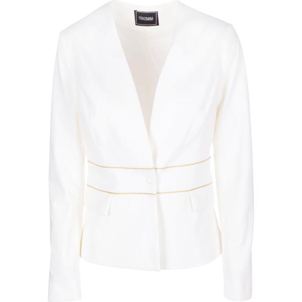 blazer Fracomina bianco